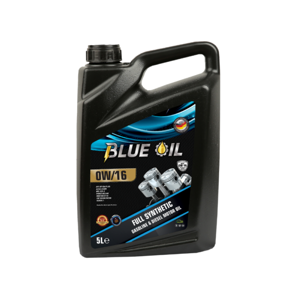 BLUEOIL 0W16 TAM SENTETİK| 5 LT