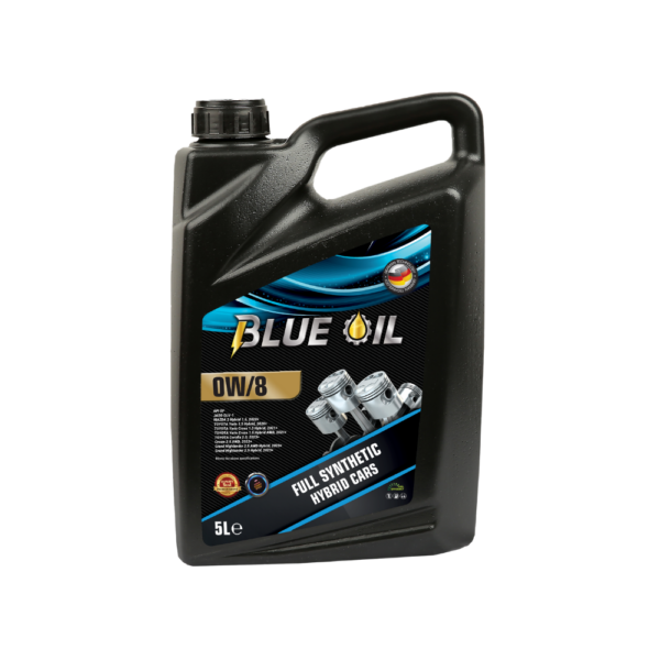 BLUEOIL 0W8 TAM SENTETİK | 5 LT